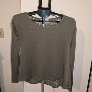 Aeropostale Sage Green Women's Blouse